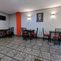 Indoor seating area at Origami in Cuenca