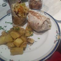 Pita Bombay at Sana Vegetariana in Madrid