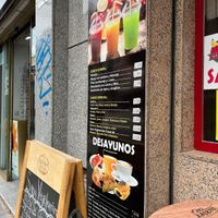   at Sana Vegetariana in Madrid