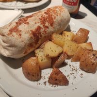 wrap bombay at Sana Vegetariana in Madrid