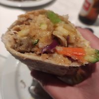 wrap bombay at Sana Vegetariana in Madrid