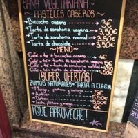   at Sana Vegetariana in Madrid