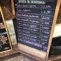   at Sana Vegetariana in Madrid