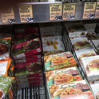 Frozen veggie meals. at Trader Joe's - Union Square in New York City