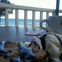 Chocolate dessert to die for!😛 at Bliss Café in Tenerife