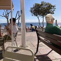   at Bliss Café in Tenerife