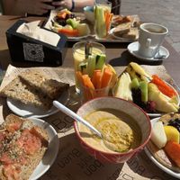 The vegan brunch!!!   at Bliss Café in Tenerife