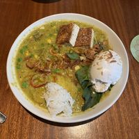 Tofu green curry  at Sway Thai in West Lake Hills