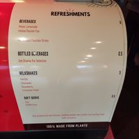 Menu at Project Pollo in San Antonio