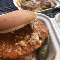 Spicy Project and Loaded Fries at Project Pollo in San Antonio