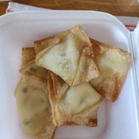 Vegan cheese rangoons at Thai Topaz in San Antonio