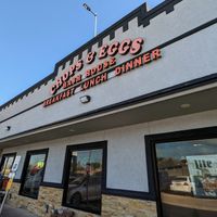 Yum factor 10. at Chops & Eggs in Corpus Christi