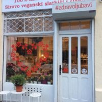 The shop front! at Zdravo Ljubavi in Belgrade