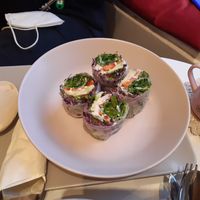 The spring rolls at Zdravo Ljubavi in Belgrade