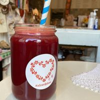 Big fresh juice  at Zdravo Ljubavi in Belgrade