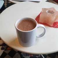 Chockolate was very tasty at Zdravo Ljubavi in Belgrade