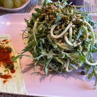 Pistachio pasta  at Zdravo Ljubavi in Belgrade