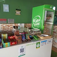 Teller at Be Green Vegan in Goiania