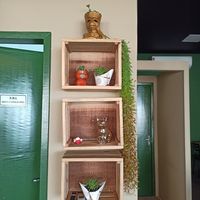 Decoration at Be Green Vegan in Goiania
