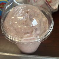 Strawberry vegan milkshake  at Fatburger & Buffalo's Express in Trout Run