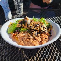 Chilaquiles vegan at Mama's Egg House in Idyllwild