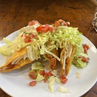 Potato Tacos  at Mama's Egg House in Idyllwild