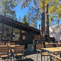 Patio at Mama's Egg House in Idyllwild