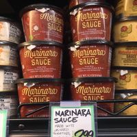 Vegan marinara sauce at Trader Joe's in Springfield