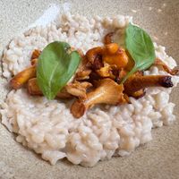 鸡油菌烩饭  at Prosti salat! - Прости салат!  in Khabarovsk