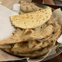 Naan at Saras in Bangkok