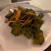 Alloo chat. Not great but ok  at Saras in Bangkok