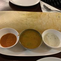 Masala dosa. The best I’ve tried!  at Saras in Bangkok