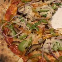 Tutto Veggie Pizza at Pizzeria Boema in Lenox