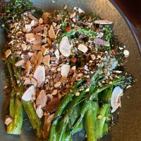 Roasted broccolini   at Basecamp in Durango
