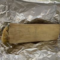 Vegan tamale   at Tamalería Nuevo Leon in Richardson