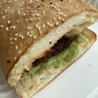 Turkish vegan rösti  at Cafe 63 in Rocklea