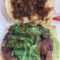 Onion & tomato relish at Cafe 63 in Rocklea