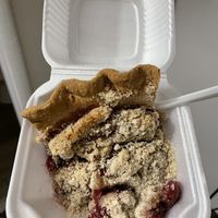 Cherry pie  at Pine Country Restaurant in Williams