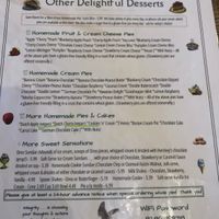 Lots of vegan options! 😀  at Pine Country Restaurant in Williams