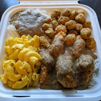 Smothered Chick'n ATX at Binge Kitchen in Austin