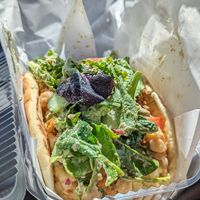 Chickpea Wrap at Yucca Valley Outpost in Yucca Valley