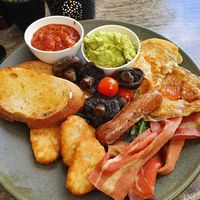 Vegan big breakfast at Claudia Road Cafe in Toongabbie