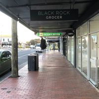 Store front  at Black Rock Grocer in Black Rock