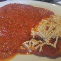 eggplant parm (vegan) at Via Roma Pizza and Restaurant in Toms River