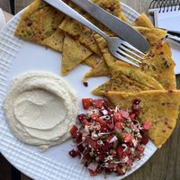   at Punyah Cafe in Rishikesh