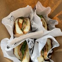 Sandwiches to go  at Savta in Barcelona