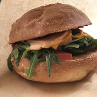 Sleazy pastrani salami at Savta in Barcelona