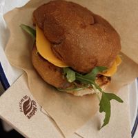 (vegano) cheeseburger   at Savta in Barcelona