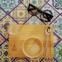 Coffee so good I ordered a second! at ROSALÍA LA RATONA in Huelva