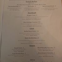 Menu (all vegan) at Green Routes Cafe in Oxford